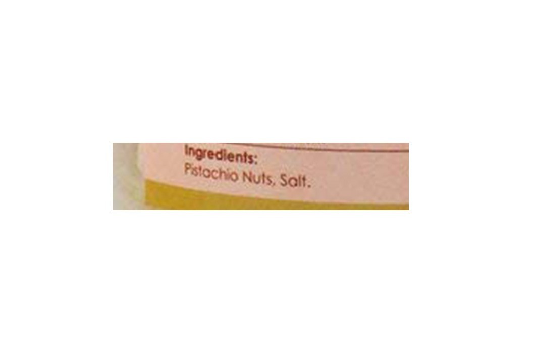 Ivory Pistachio Nuts Roasted Salted   Container  500 grams
